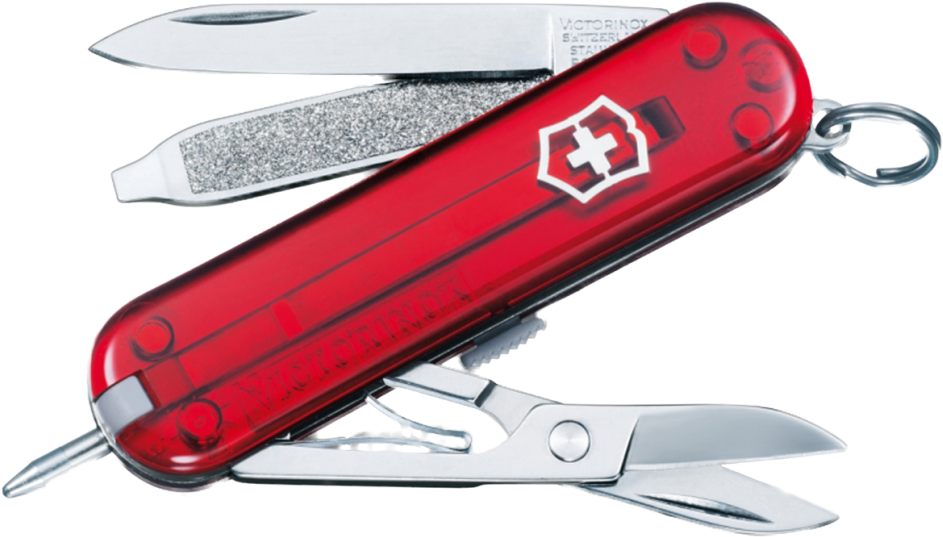 Each Participant Receives A Victorinox Pocketknife - Swiss Army Knife With Pen (968x726), Png Download