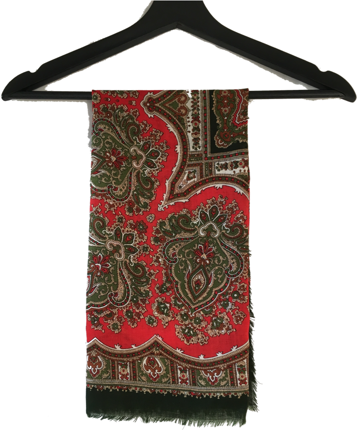 Scarf Cashmere Bycatch - Clothes Hanger (1000x1000), Png Download