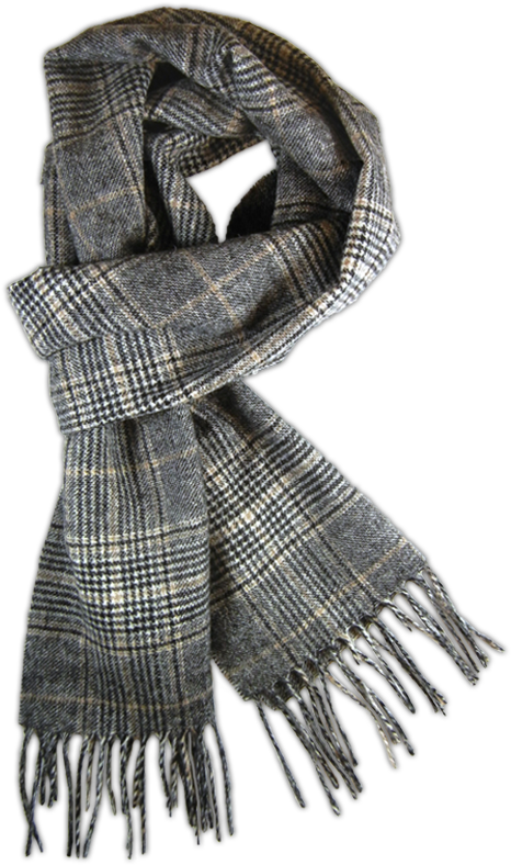 Gold Coast Glen - Scarf (550x817), Png Download