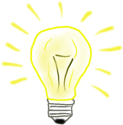 Back To Main Page - Brainstorming Light Bulb (700x600), Png Download