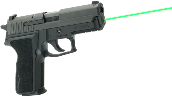 Green Sig Sauer Guide Rod Laser - Sig P229 Laser (680x800), Png Download