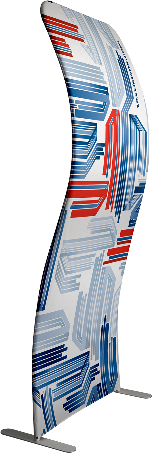 With A One Of A Kind Shape, The Arched Tension Fabric - Banner (1829x1600), Png Download