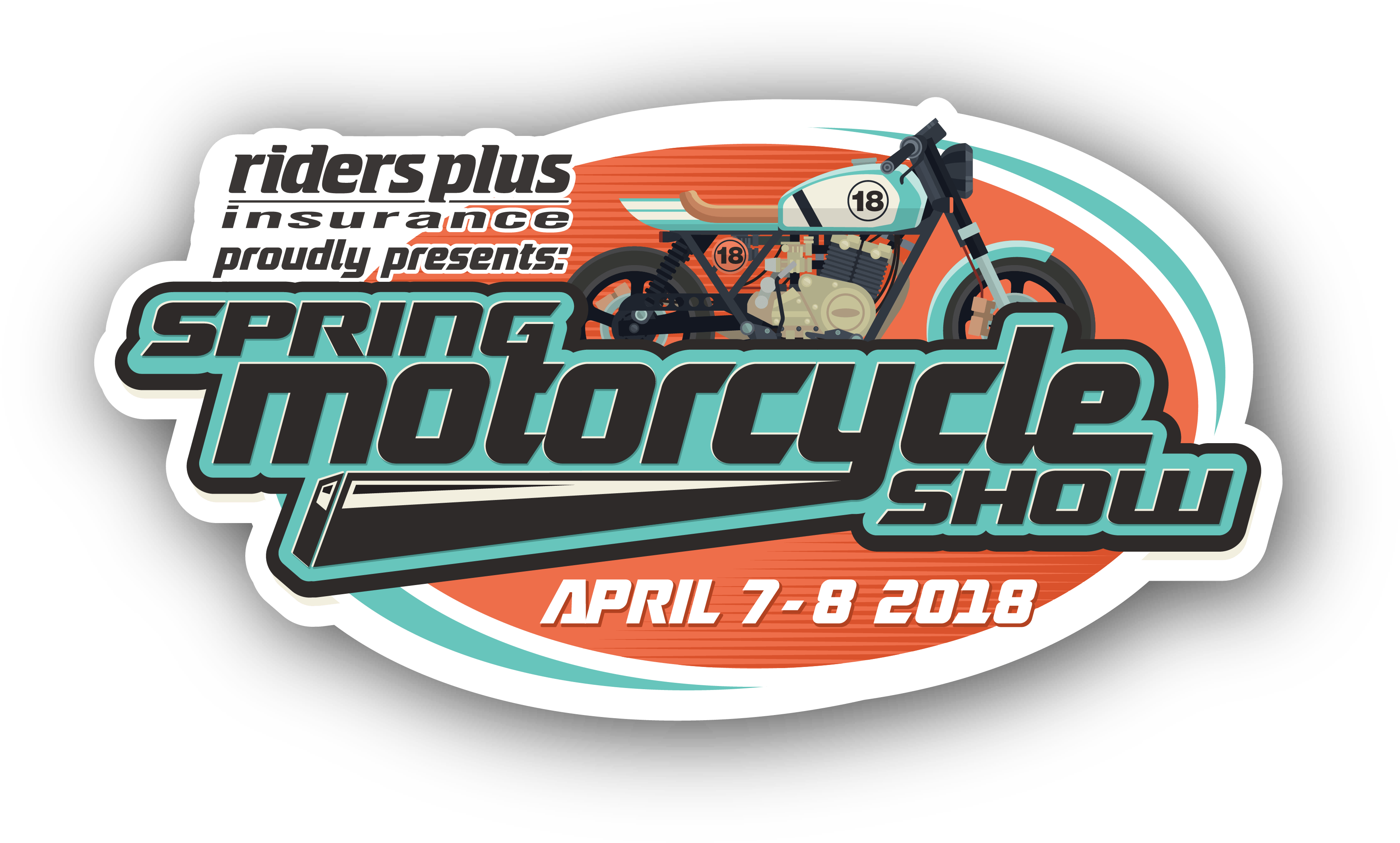 Spring Motorcycle Show Toronto - Graphic Design (3621x2196), Png Download