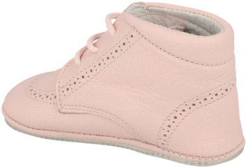 Sevilla Lace Up Bootie In Pink Leather - Clog (740x494), Png Download