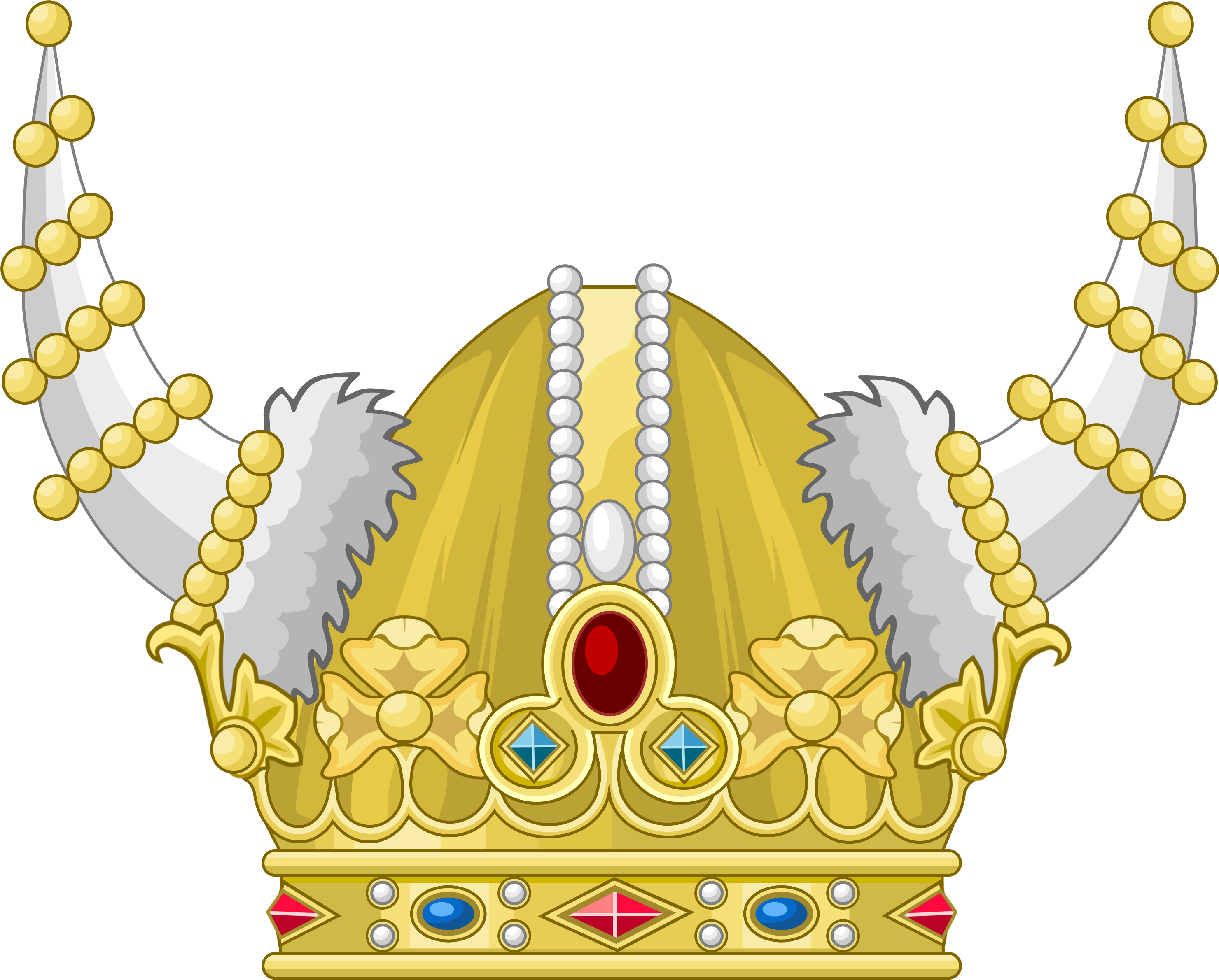 Crown Of Stormark - Cartoon (2984x2396), Png Download