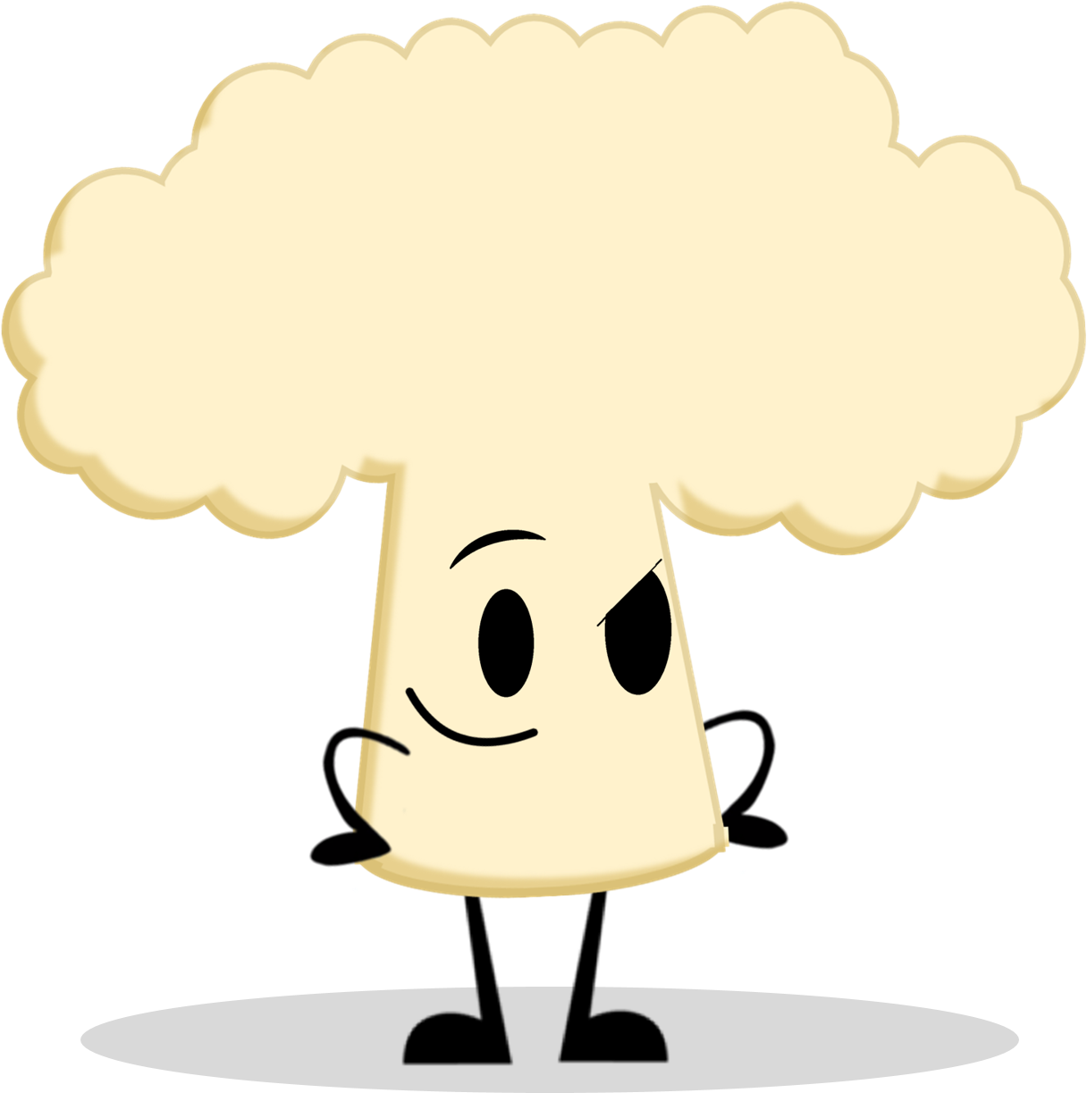 Cauliflower 3 - Medicinal Mushroom (1259x1237), Png Download