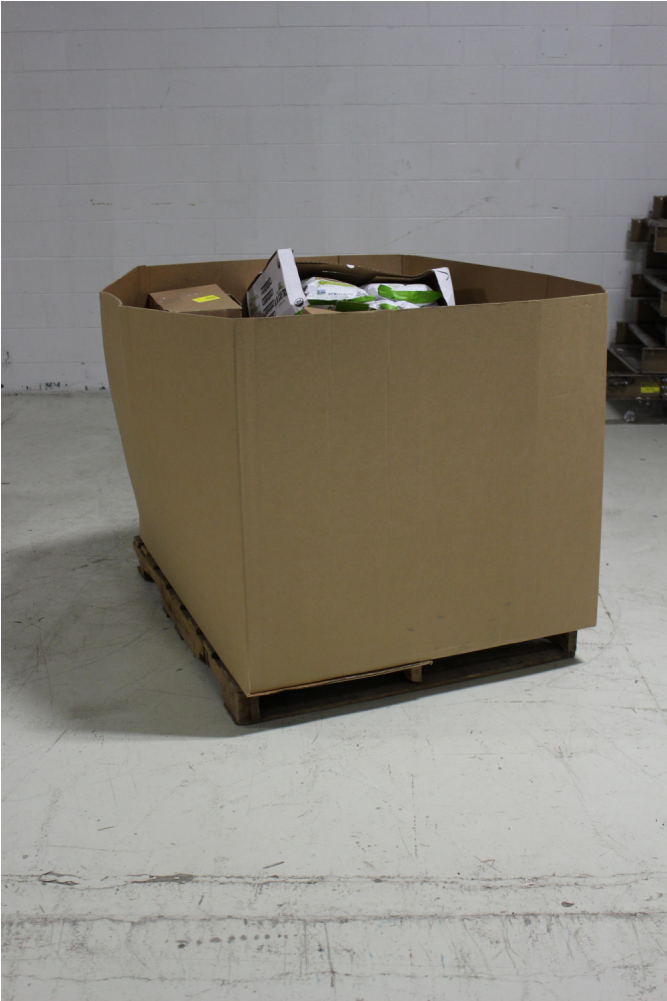 Pallet 124 Pcs Gourmet Grocery Customer Returns Pepperidge - Plywood (1000x1000), Png Download