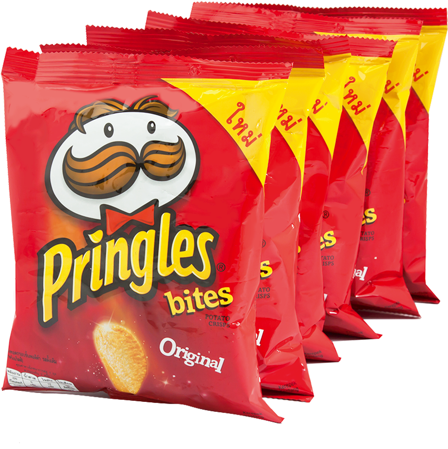 โปรโมชั่น Pringles Potato Original 40 G X6 Www - Pringles Original 1.3 Oz (1000x1000), Png Download