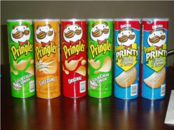 Lays Pringles Potato Chips Trading O Import Export - Sour Cream And Cheese Pringles (600x600), Png Download