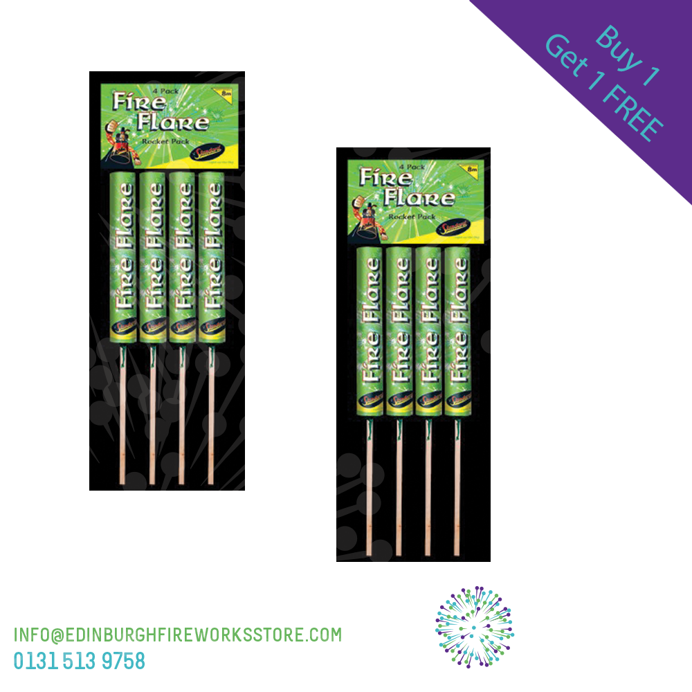 Fire Flare 18 Deal By Edinburgh Fireworks Store - Writing (1000x1000), Png Download