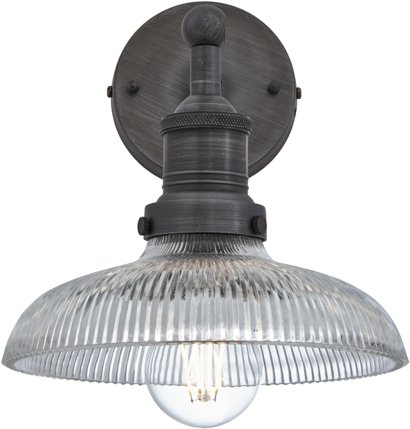 Brooklyn Glass Dome Wall Light - Glass Dome Pendant Lighting (1000x667), Png Download