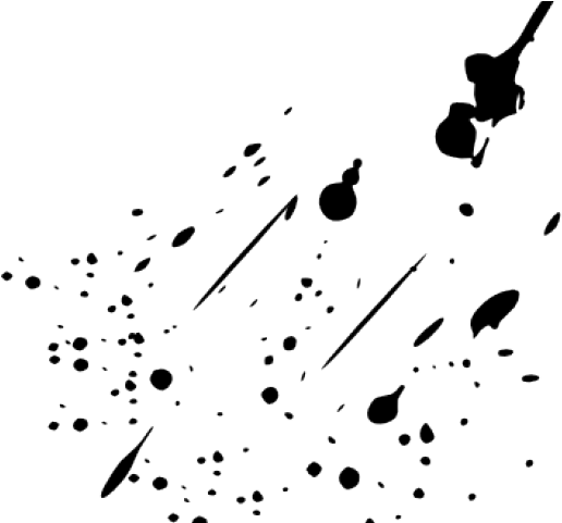 Splatter Clipart - Gold Paint Splatter Png (640x480), Png Download