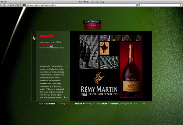Remy Martin / Vsop Frozen For A New Summer Campaign, - Remy Martin (600x550), Png Download