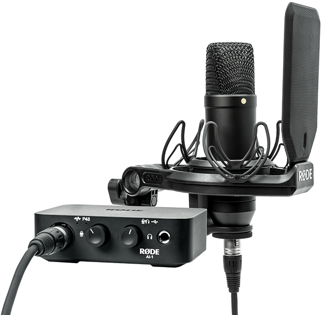 Rode Ai-1 Studio Kit - Rode Complete Studio Kit (640x619), Png Download