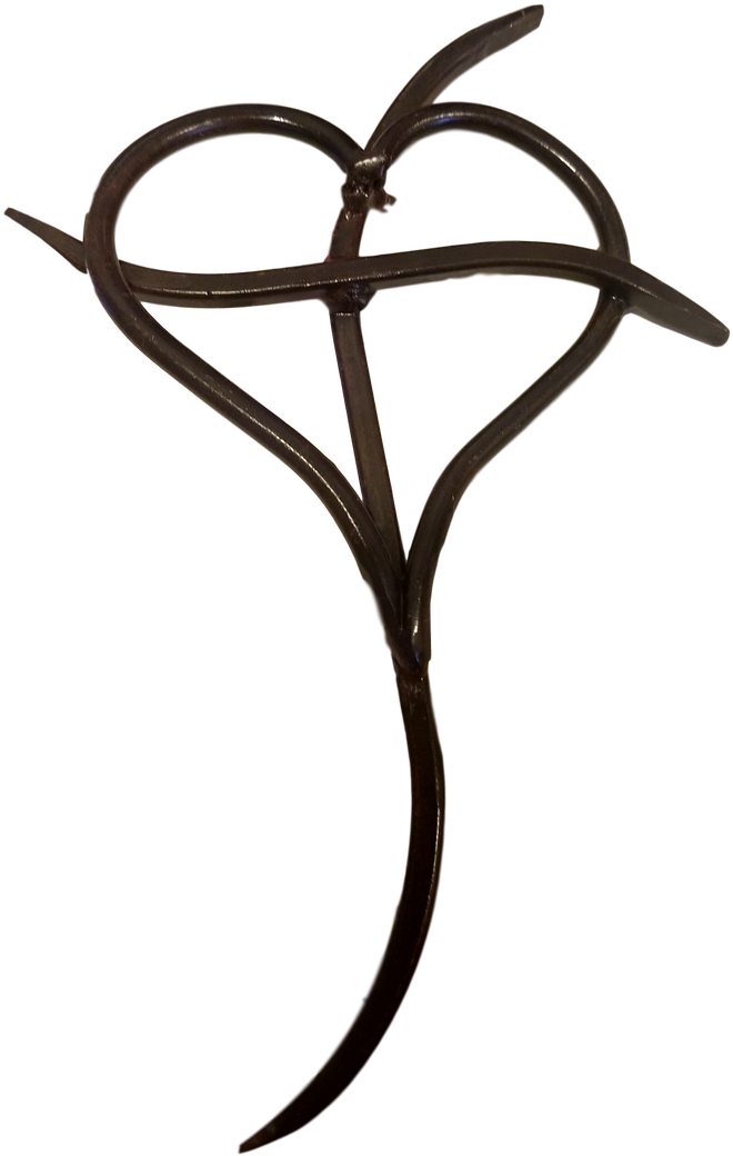 Religious Cross Cross Medium Iron Nails Wall Hanging (960x1280), Png Download