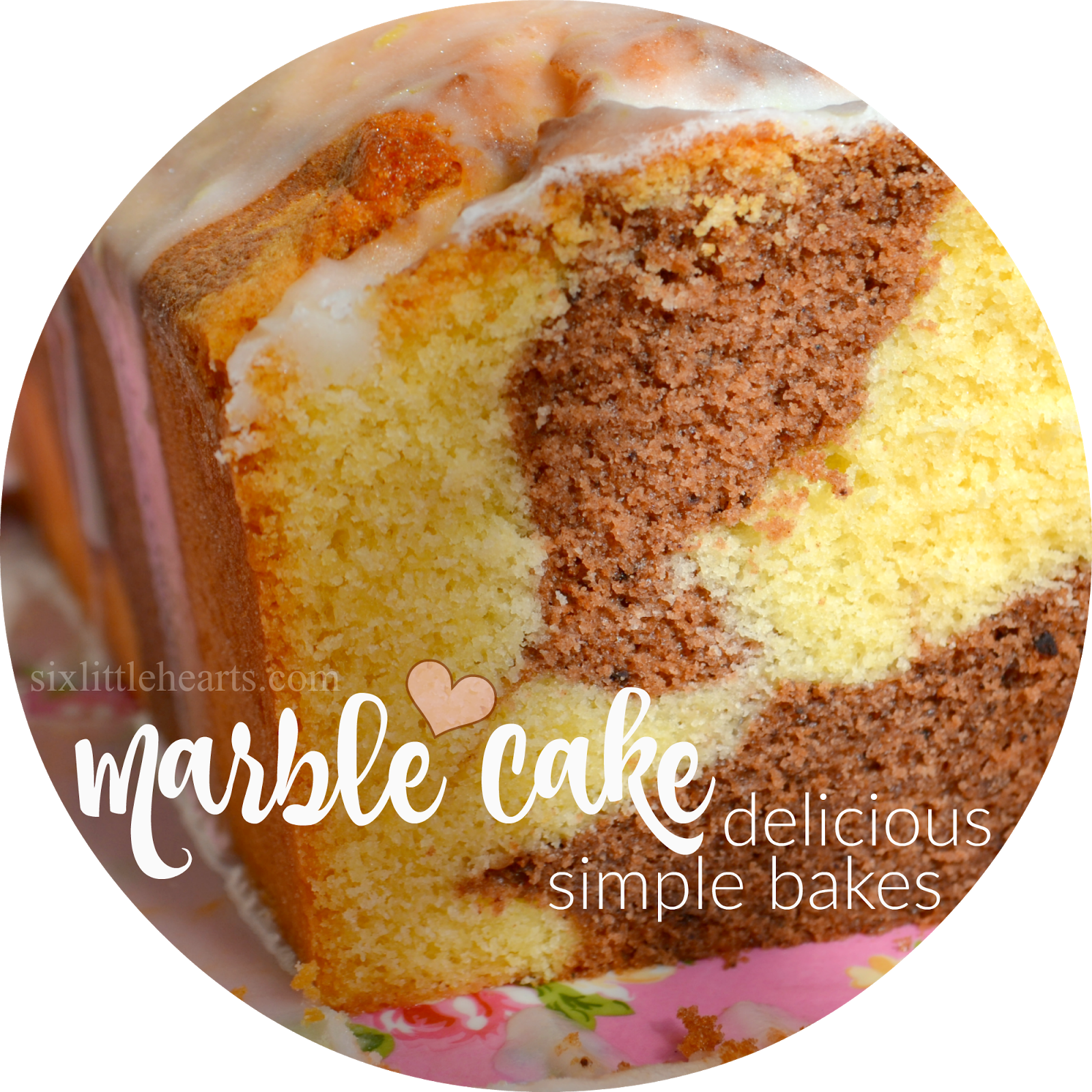 Marble Cake Recipe - Sugar Cake (1600x1600), Png Download