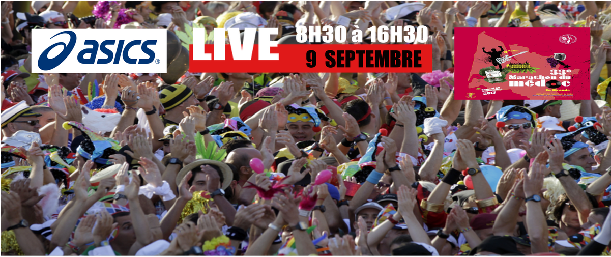 Marathondumedoc On Twitter - Asics (1200x675), Png Download