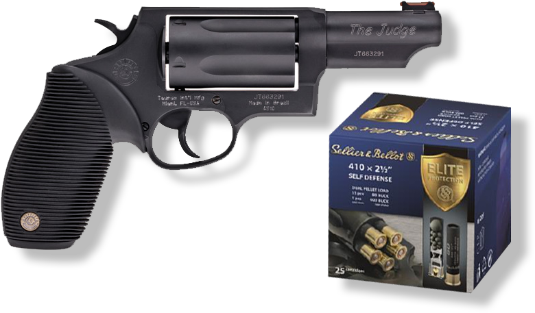 Taurus Judge Cartuchos Self Defense (1000x582), Png Download