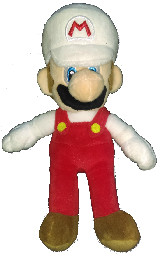 Fire Flower Mario - Cartoon (518x842), Png Download