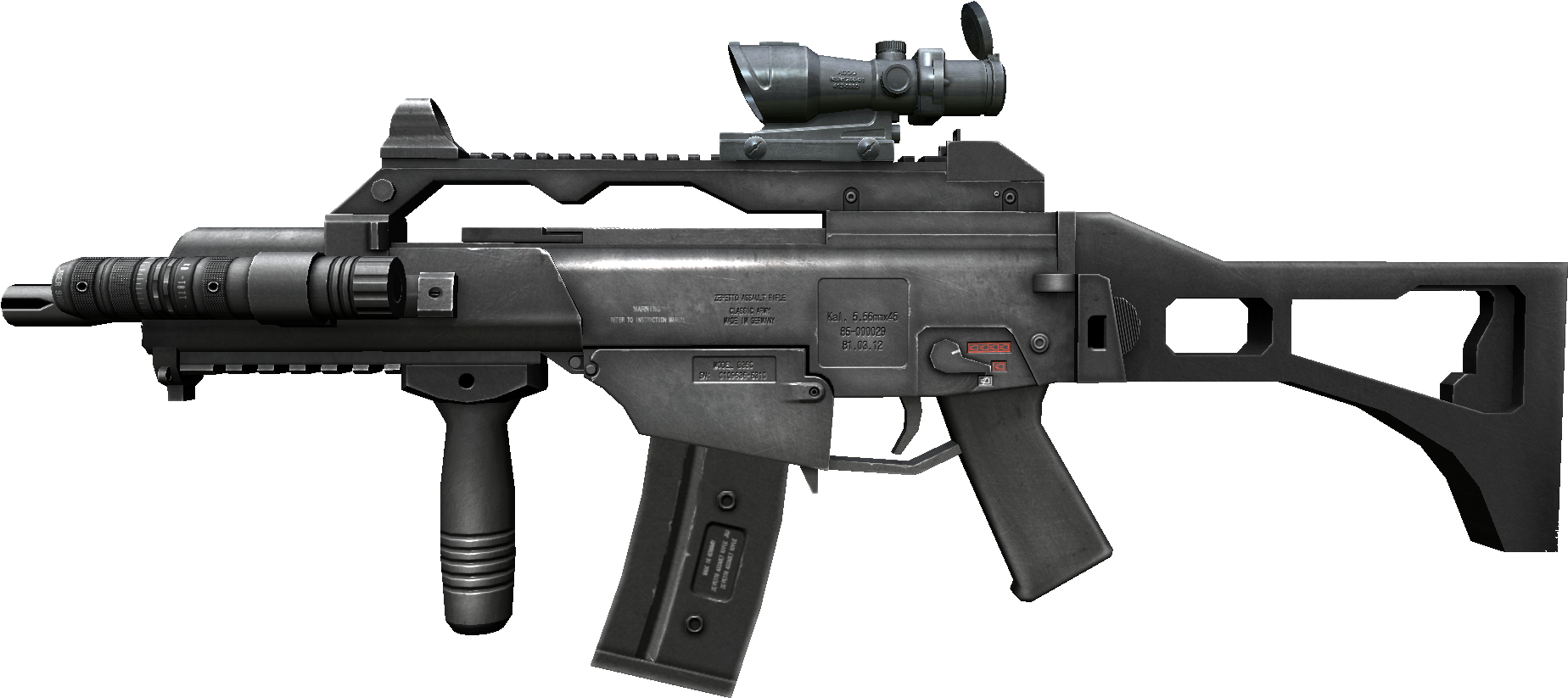 Armas - G36 Airsoft Jing Gong (2000x1200), Png Download
