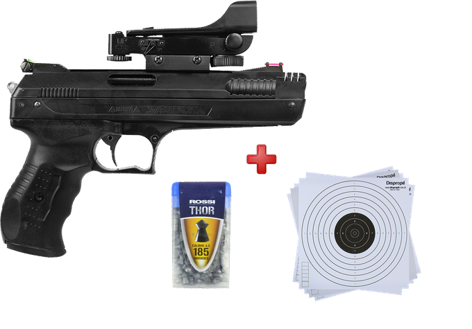 Pistola De Pressão Beeman 2006 P17 New Generation - Red Dot Beeman P17 (680x475), Png Download