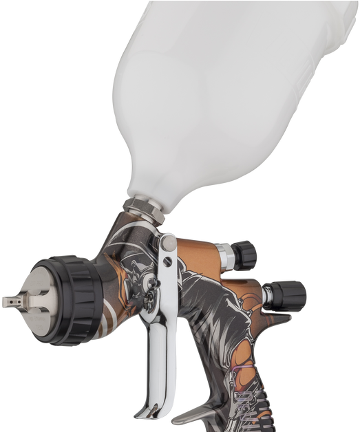 Pistola Gti Pro Lite Vigilante, Edición Limitada - Devilbiss Gti Pro Lite Limited Edition (660x627), Png Download