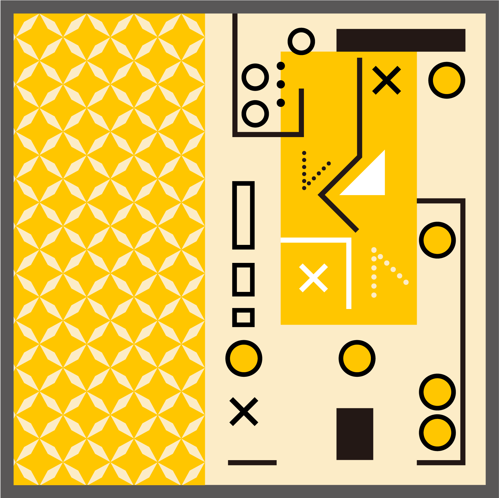 Memphis Art Geometric Lines Vector Ai Png And Image - Art (2000x2000), Png Download