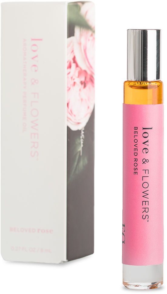 Eo Beloved Rose Natural Essential Oil Perfume - Lip Gloss (1500x1500), Png Download