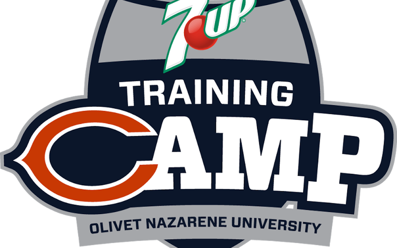 7up Chicago Bears Training Camp - Chicago Bears (1368x855), Png Download