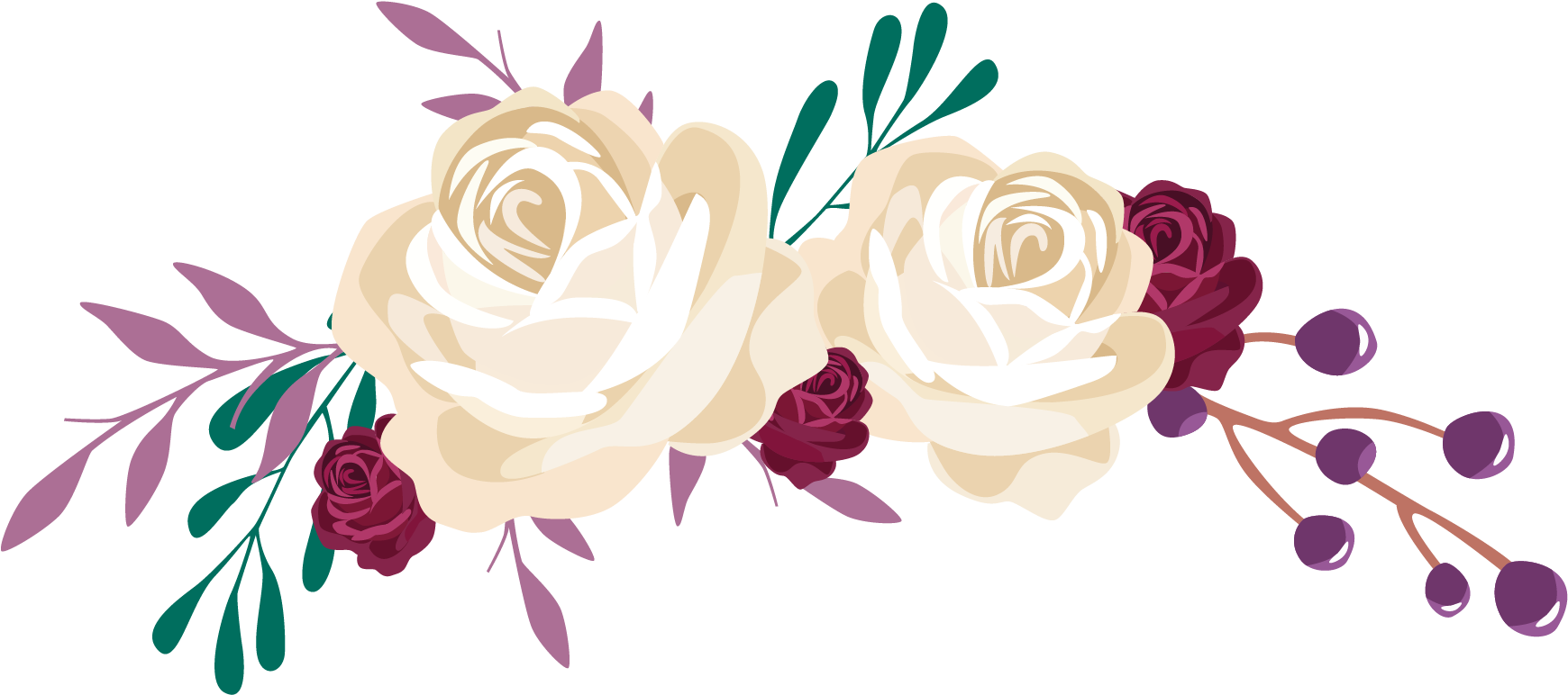 2500 X 2500 2 - Flowers Dingbats Transparent (2500x2500), Png Download