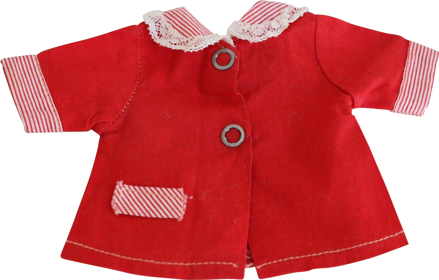 1950's Shirley Temple Play Top For 12" Doll - Button (1470x1470), Png Download