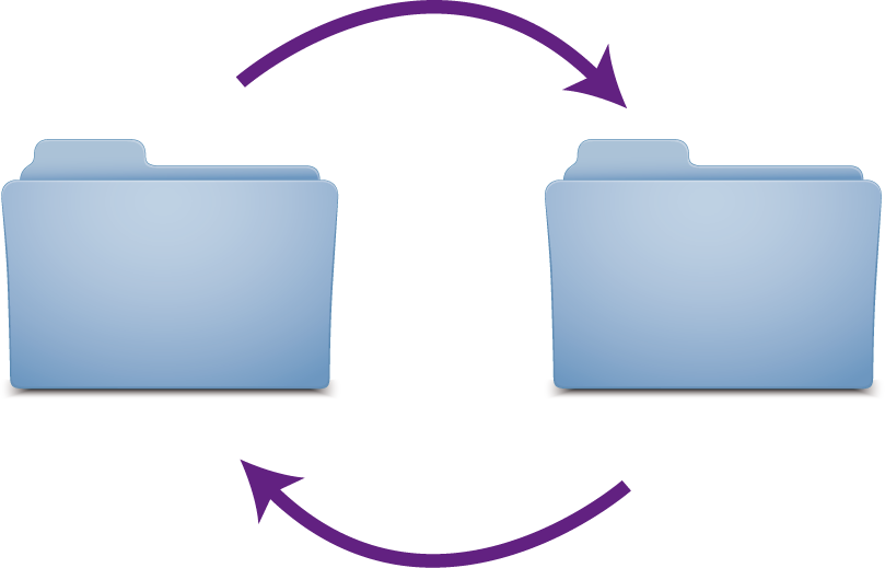 Sincroniza Carpetas Entre Tu Equipo Y Tu Servidor Mediante - Sincronizacion De Informacion (809x519), Png Download