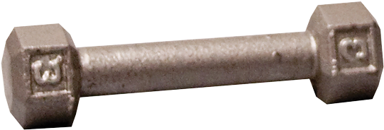 Hex Iron Dumbbells - Body-solid, Inc. (600x600), Png Download