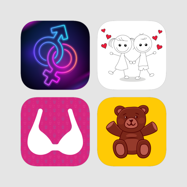 Passionate Love With Adult Sticker On The App Store - Teddy Bear (630x630), Png Download