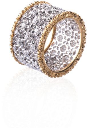 Anelli A Fascia Buccellati (570x570), Png Download