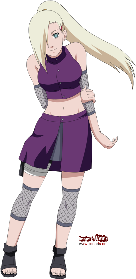 Acg In Fashion - Naruto Shippuden Ino (513x988), Png Download