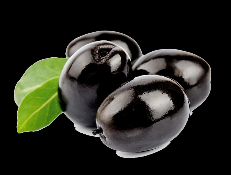 Olives Png - Black Olive Transparent Background (800x607), Png Download