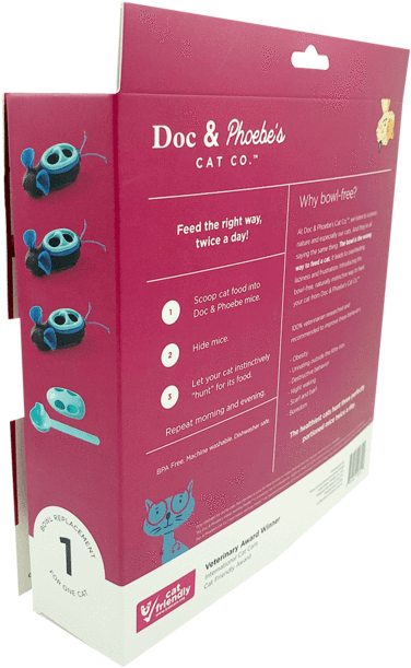 Indoor Hunting Feeder - Carton (640x667), Png Download