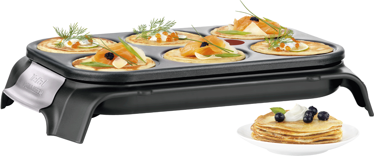 Tefal Crepe - صانعة البان كيك تيفال (1200x500), Png Download