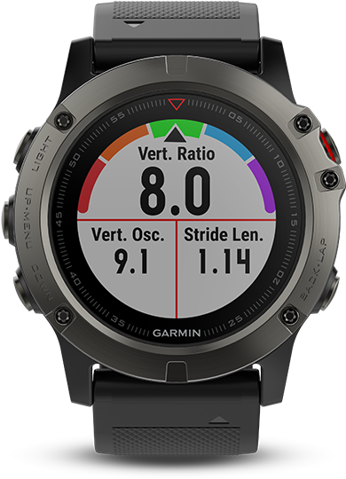 Garmin Fenix 5 登山 (560x560), Png Download