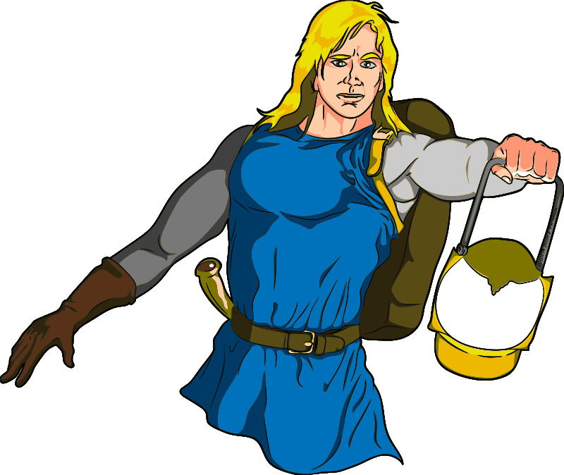 Medium Image - Medieval Guy Clipart (800x674), Png Download