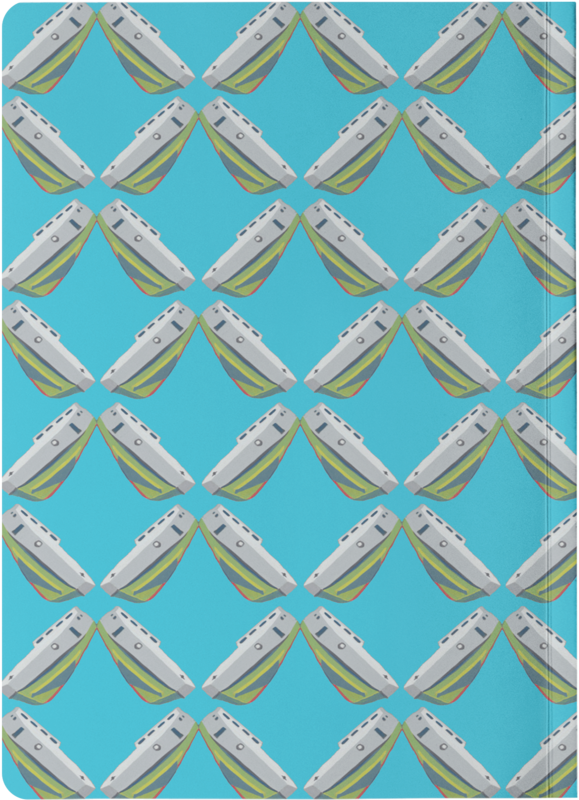 Surf Tug Lattice Journal - Pattern (900x900), Png Download