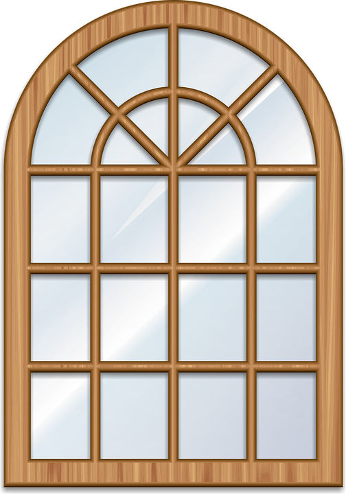Window, Wood, Pane, Architecture, Frame, Glass - Windows Frame With Glass (504x720), Png Download