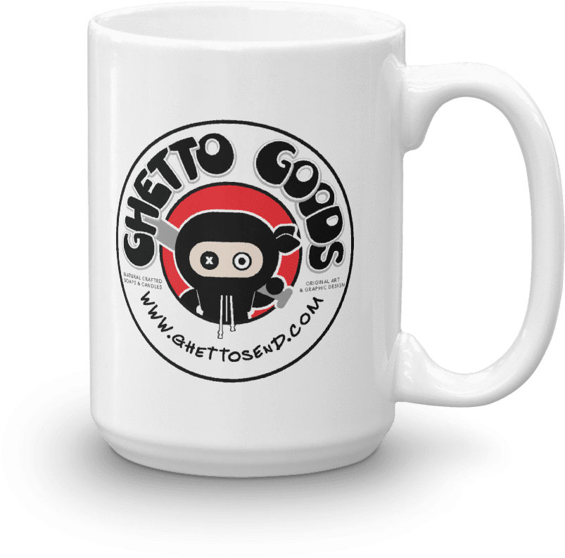 Ghetto Goods Logo Mug - Mug (1000x1000), Png Download