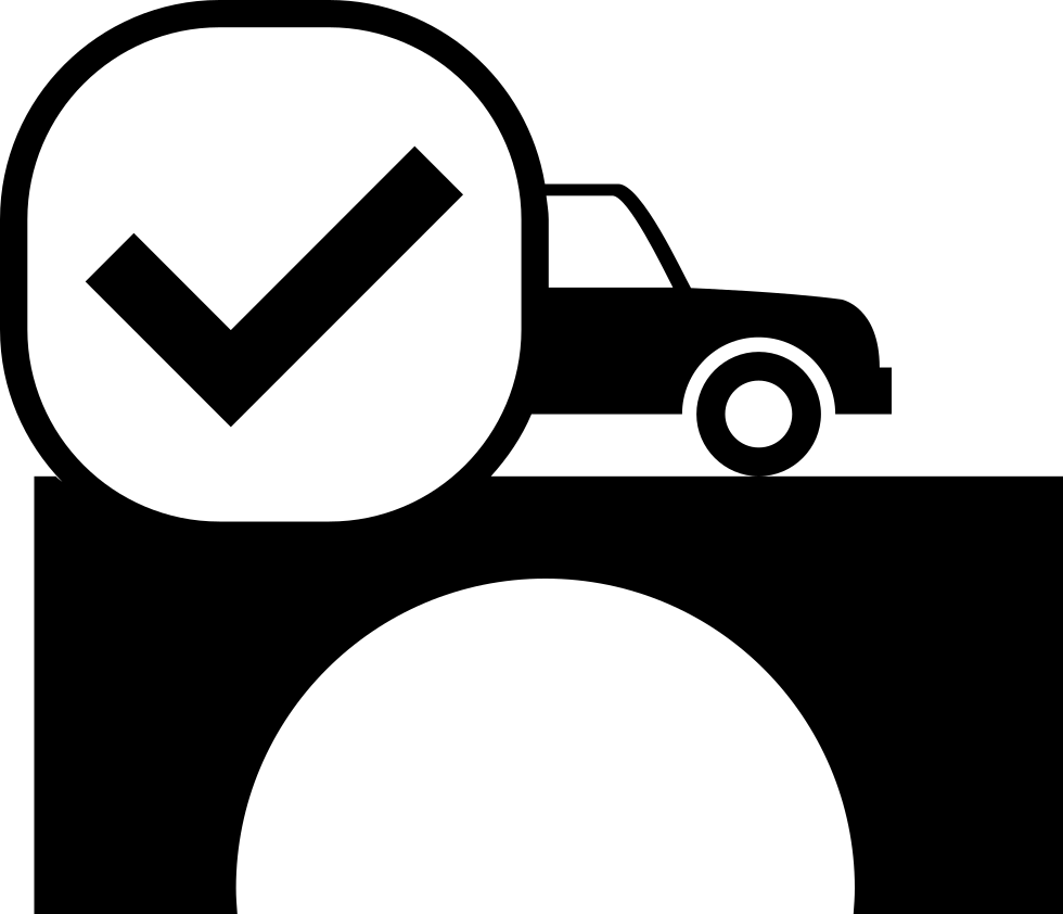 Picture Black And White Approved Bridge For Png Icon - Animation (980x842), Png Download