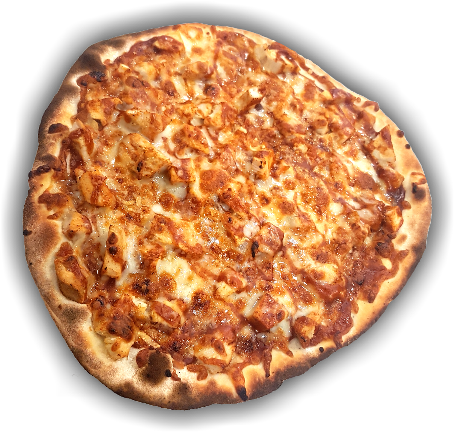 B - B - Q - Chicken - California-style Pizza (1085x929), Png Download