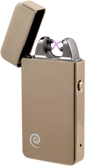 Plazmatic X Rechargeable Usb Lighter-gold - Plazmatic Rick And Morty (600x600), Png Download