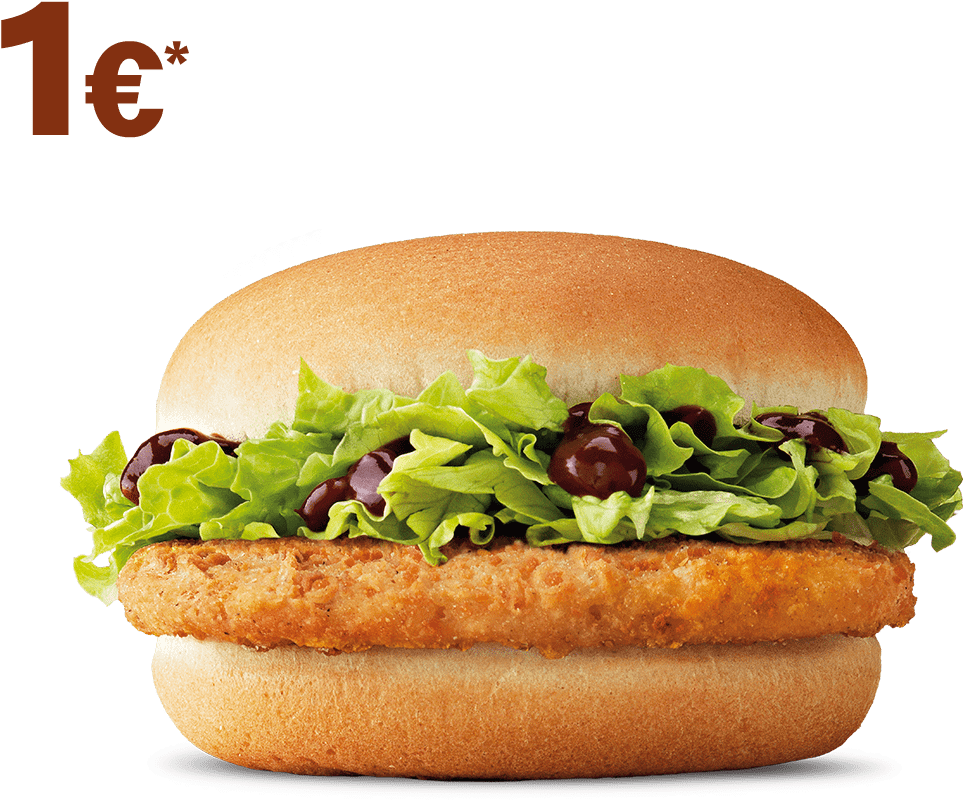 Sandwiches - Mcdonalds Chicken Burger (1080x943), Png Download