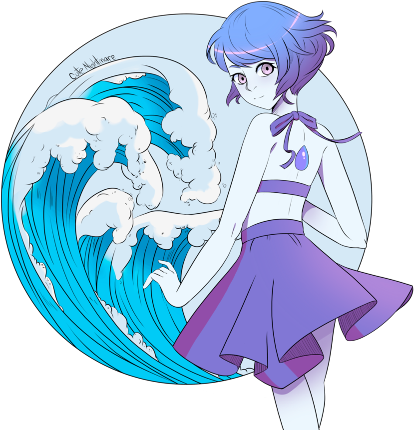Lapis Lazuli By A Cute Nightmare - Cartoon (894x894), Png Download