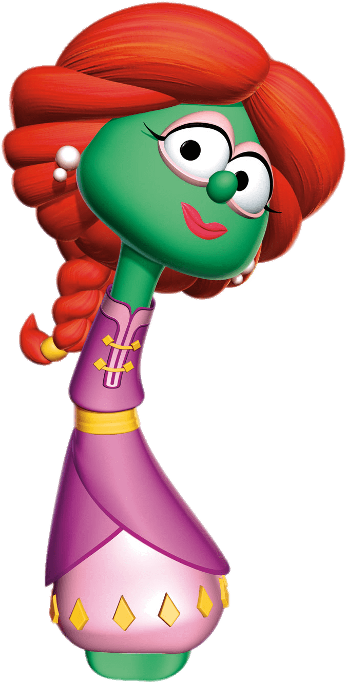 Download - Veggietales Petunia (1029x1425), Png Download